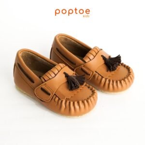 Poptoe Turin - Tan / Brown | Sepatu Anak / Bayi