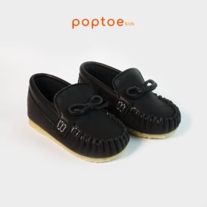 Poptoe Tuscan - Black | Sepatu Anak / Bayi