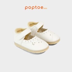 Poptoe Jaemi - White | Sepatu Anak / Bayi Prewalker Walker