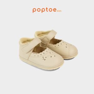 Poptoe Jaemi - Beige | Sepatu Anak / Bayi Prewalker Walker