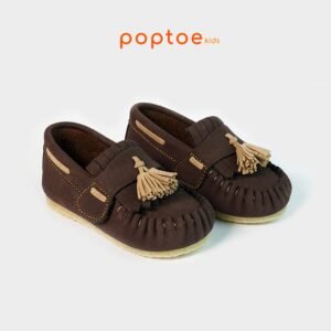 Poptoe Turin - Brown / Cream | Sepatu Anak / Bayi