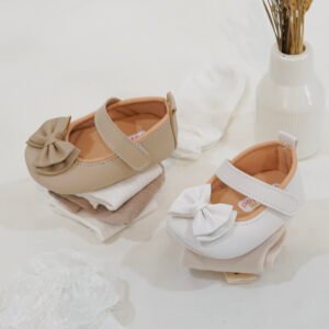 Poptoe Pre-Walk - Sparkle | Sepatu Newborn Bayi Prewalker Perempuan