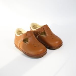 Poptoe Floret D - Brown | Sepatu Anak Bayi Prewalker Walker