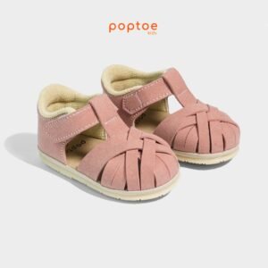 Poptoe Fuyu - Dusty Pink | Sepatu Anak Bayi Prewalker Walker